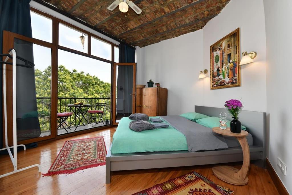 Galata Tower Modern Apartment Balcony Beautiful View
